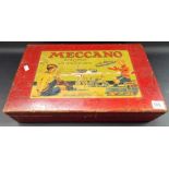 1937 Meccano set five within a No. 3A accessory outfit box