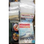 Large quantity of vintage 1940's to 1970's Meccano magazines