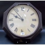 General Post Office G.P.O. electric dial clock with George VI cypher & Roman numerals, the 11in