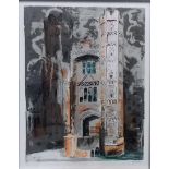 JOHN PIPER (1903-1992) A.R.R. 'Oxburgh Hall, Norfolk' Lithograph Signed and Editioned No. 60/120,