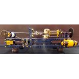 A modern Meccano twine making machine