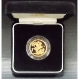 2004 proof sovereign, box.