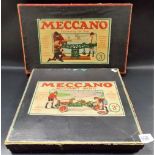 1930's Meccano Set 3 and 3A, both within original box