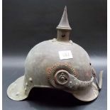 19th Century Prussian officer's pickelhaube helmet (lacks regimental plate).