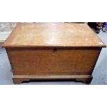 Early 20th Century oak tool chest, the interior with an arrangement of six drawers, width 34in