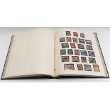 Album of most used Commonwealth stamps, late Victoria to modern including Canada, Bermuda, Fiji,