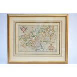 Three antique maps 'Gistel, Lichtervelde and Flanders'