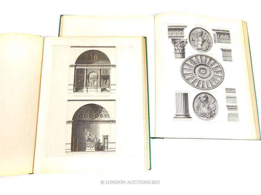 "The Works in Architecture of Robert and James Adam Esq." Vols. I and II (from four volumes); Pub - Image 3 of 4