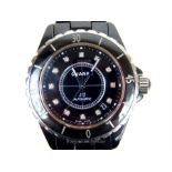 A gent's Chanel J12 automatic wristwatch