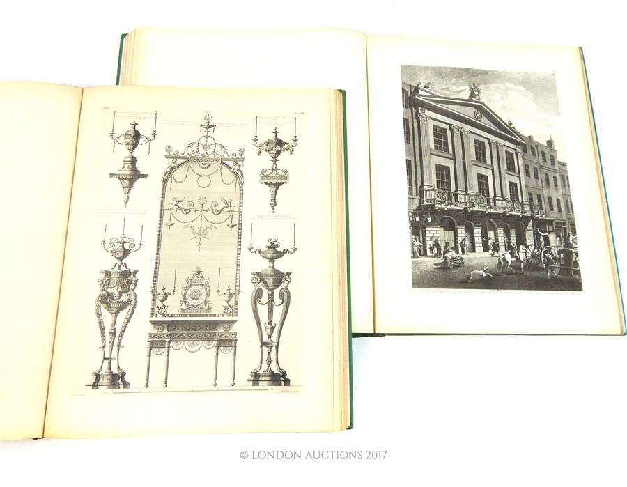 "The Works in Architecture of Robert and James Adam Esq." Vols. I and II (from four volumes); Pub - Image 2 of 4