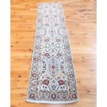 A fine central Persian Kashan runner 307 x 80 cm