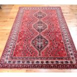 A fine Southwest Persian Qashqai carpet