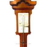 A Gerorgian mahogany stick barometer