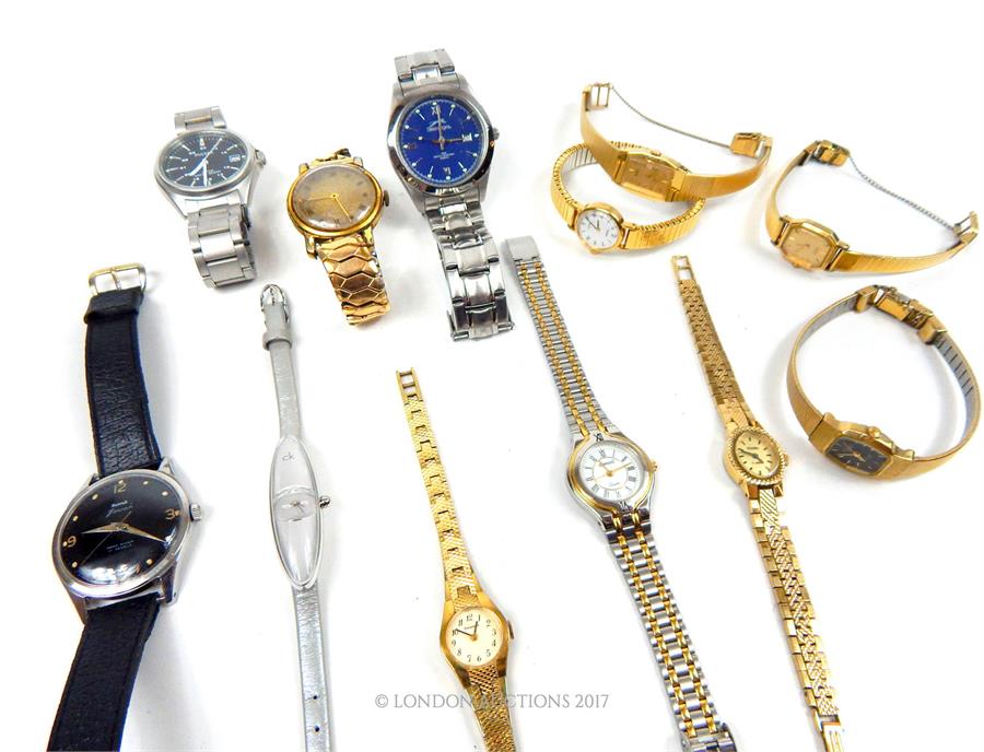 A collection of wristwatches - Image 2 of 2