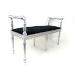 A silvered stool