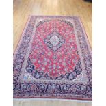 A fine Central Persian Kashan carpet