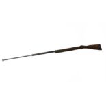 A WW1 British W.W. Greener Mk X Bayonet practice fencing musket, with retracting plunger end to