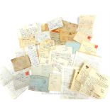 A collection of WW1 letters from the trenches, including some extracts of war poetry and