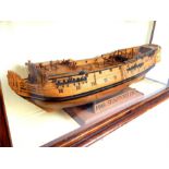 A model of HMS Strafford 1714