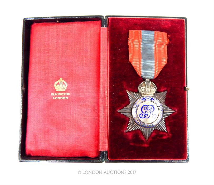 A George V issue Imperial Service Medal