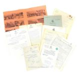 A collection of 1950's and 60's Persian government letters