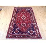 An extremely fine Southwest Persian Qashqai carpet