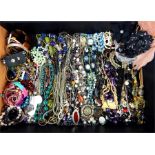 A very large quantity of costume jewellery