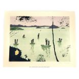 Patrick Proctor RA (1936-2003), limited edition aquatint