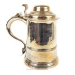 From the estate of the late Lady Wanda Boothby: a Georgian Silver Tankard, engraved "I B" to the