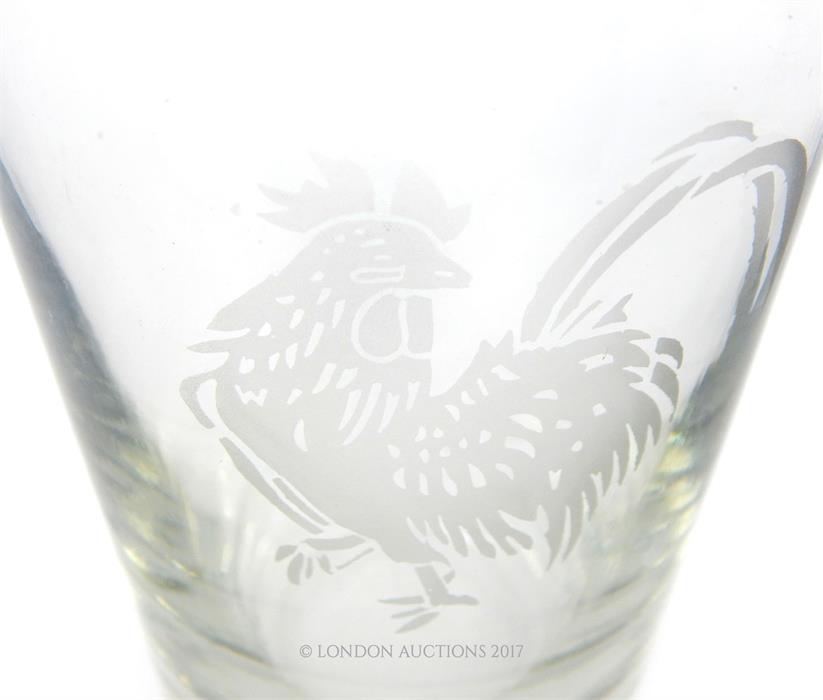 From the estate of the late Lady Wanda Boothby: a silver plate and glass cocktail shaker with a - Image 2 of 3