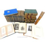 A collection of general literature including the works of Walter Scott and Rudyard Kipling.