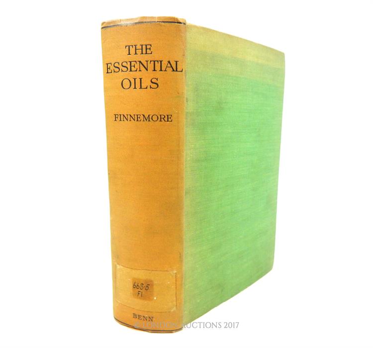 Finnemore, Horace "The Essential Oils"; cloth bound; pub. 1926, Ernest Benn Limited, London.