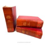 "The National Gazetteer: A topographical dictionary of the British Islands" in three volumes with