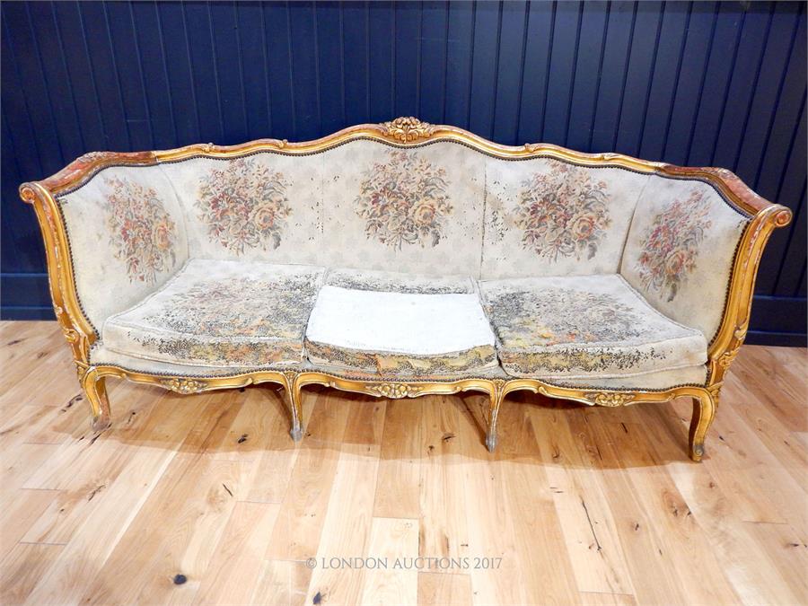 From the film The King's Speech (2010), Lionel Logue's consulting room sofa