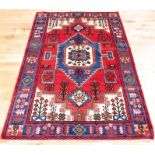 A fine Northwest Persian Nahawand rug 198 x 140 cm