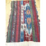 An antique kelim rug fragment