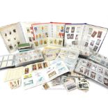 A large, impressive collection of vintage, cigarette cards