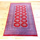 A Persian Bokhara rug