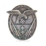 A WW2 German Danzig Flak badge.
