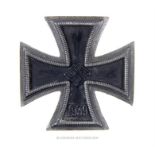 A WW2 German Iron Cross First Class.