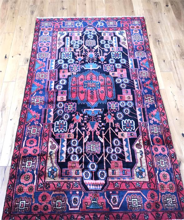 A fine northwest Persian Nahawand rug