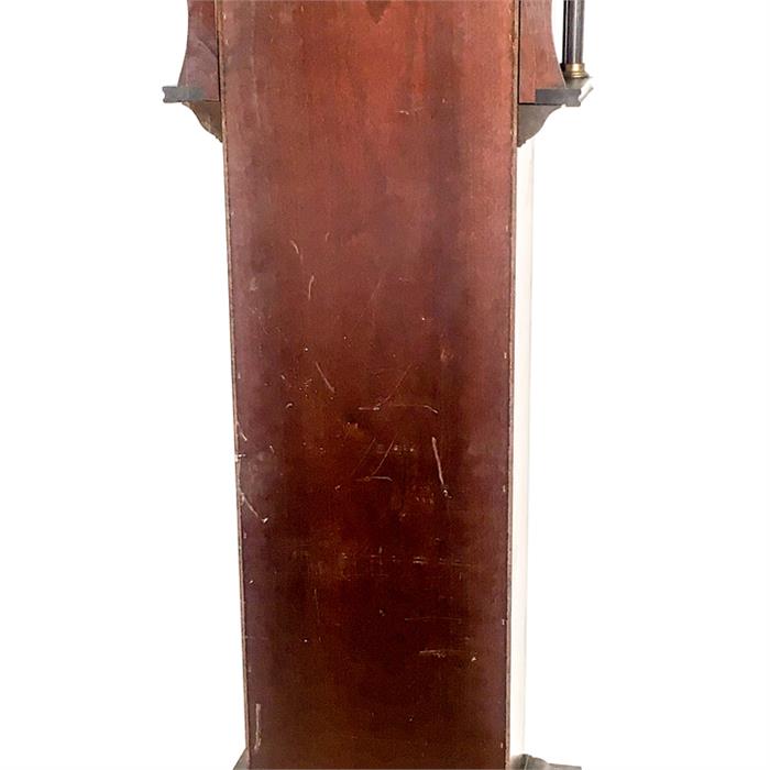 A reproduction, mahogany-cased, grandfather clock - Image 2 of 3