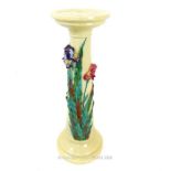 A circa 1920's majolica jardiniere stand