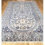 A part silk Nain carpet