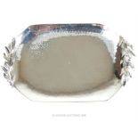 A Greek sterling silver dish