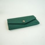 A Mulberry, ladies, green-leather wallet