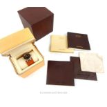 A boxed, Louis Vuitton, ladies 'Tambour' wristwatch