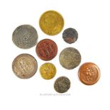 A collection of Persian coins (antique and reproduction)