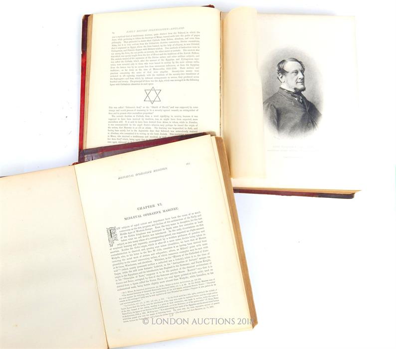 Robert Freke Gould, Two 19th century volumes entitled 'The History of Freemasonry' - Image 3 of 3