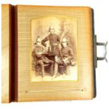 Victorian Photograph Album with Rowing and Firebrigade Interest.